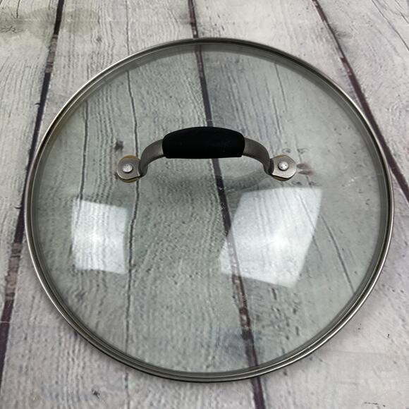 Cooking with Calphalon‎ Replacement Glass Lid ID 9-7/8" OD 10 1/4” Pot Pan (A9) - Picture 1 of 7